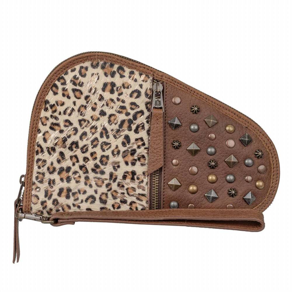NEW STS RANCHWEAR women's great plains small pistol case in brown